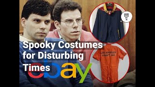 Menendez Brothers Halloween Costumes Up for Grabs on eBay [upl. by Nywled]