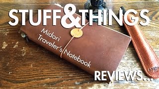 Review Midori Travelers Notebook A Mans Perspective [upl. by Brittne780]