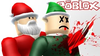 Roblox  Murder Mystery 2  KILLED BY EVIL SANTA [upl. by Adnah]