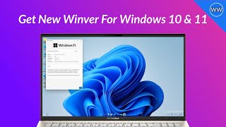 Get New Winver for Windows 10 and Windows 11 [upl. by Pamelina870]