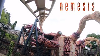 Nemesis HD 2018 Front Seat POV  Alton Towers Resort [upl. by Otsirave132]