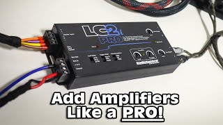 Add amplifiers like a PRO AudioControl LC2iPRO overview [upl. by Alah]