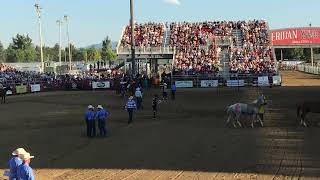 Sheridan Wyo Rodeo Wednesday heat 1 2023 [upl. by Rosella353]