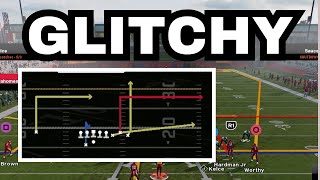 This GLITCH Route DESTROYS Man Coverage Madden 25 Tips [upl. by Naniac]