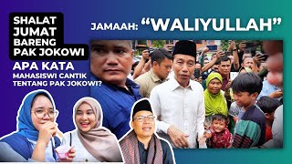 PAK JOKOWI DISEBUT quotWALIYULLAHquot SAAT SHALAT JUMAT DI MASJID AL WUSTHO MANGKUNEGARAN SOLO [upl. by Hephzipa]