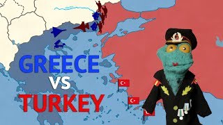 Greece vs Turkey feat Cyprus [upl. by Nirtiak]