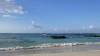 Ocean Waves on a Summer Morning at Elafonisi Beach 4K Nature Video 8 Hours [upl. by Pallua]