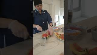 Salaam Alaikum 🙏💐🍉🍉🔪🧤 short video fruits cutting 🍉🔪mshaik848😊😊 [upl. by Stearne]