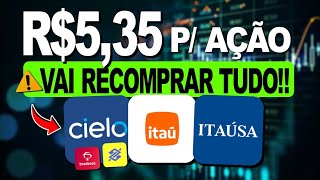 🚨Pagamento Bilionário de Dividendos ITAÚ e ITAUSA  Fechamento de Capital da CieloCIEL3 [upl. by Attennaej932]