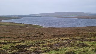 STORM ASHLEY BATTERS LOCH THOM The Greenock Cut reservoir buffeted with strong winds 20102024 [upl. by Hobbie146]