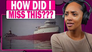 FIRST TIME REACTING TO  quotThe Wreck of the Edmund Fitzgeraldquot  Gordon Lightfoot [upl. by Yajiv]