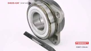 0482GEAF FRONT WHEEL HUB FOR CHRYSLER [upl. by Niddala]