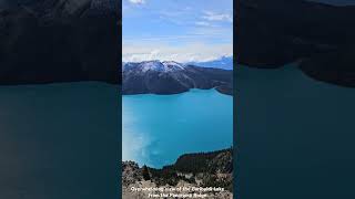 Overwhelming view of the Garibaldi Lake from the Panorama Ridge [upl. by Anoy]