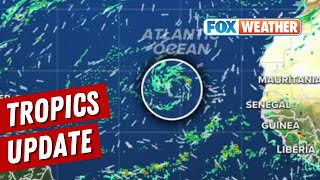 Disturbance Swirling In The Atlantic Ocean Could Become A Tropical Depression Saturday [upl. by Earleen]