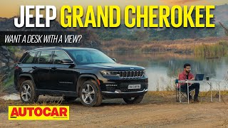 2022 Jeep Grand Cherokee review  Can it be your mobile office  First Drive  Autocar India [upl. by Clarette70]