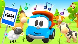 Singen mit Leo dem Lastwagen 4 Folgen am Stück Lieder für Kinder auf Deutsch [upl. by Babette]