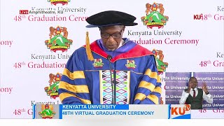 KENYATTA UNIVERSITY  48TH GRADUATION CEREMONY VIRTUAL [upl. by Llerrehs]