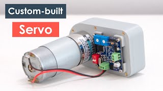 Turn any DC Motor into a Servo Motor [upl. by Eimrej]