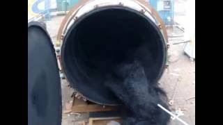 New Automatic Waste Tyre Recycling Machine to Oil Pyrolysis Plant [upl. by Ahsaei400]