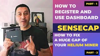 How to use the Sensecap M1 dashoard 📊 and How to use fast sync for helium blockchain⏳ [upl. by Rolandson688]