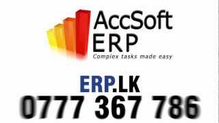 AccSoft ERP [upl. by Trah]