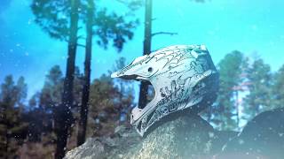 Troy Lee Designs SE4 Stranded MX Helmet [upl. by Osrick498]