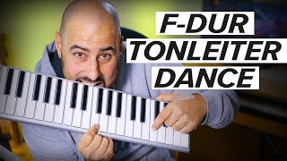 Die F Dur Tonleiter mit einem Dance Beat üben in Ableton Live [upl. by Gazzo]