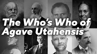 The Whos Who of Agave Utahensis Scientists Botanists and Explorers [upl. by Madea]