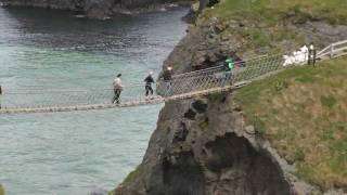 The Giant Causeway amp rope Bridge [upl. by Yelwar]