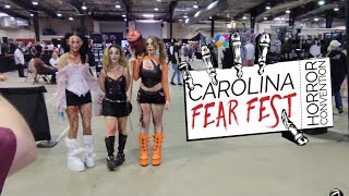 Carolina Fear Fest Walkthrough Friday Night horror convention walkthrough [upl. by Kaehpos]