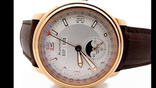 Blancpain Leman Complete Calendar With Moonphase In 18k Rose Gold Ref 28633642a53b [upl. by Darell]