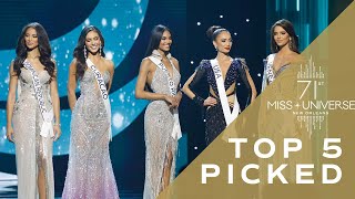 71st MISS UNIVERSE  Top 5 PICKED  Miss Universe [upl. by Eanaj]