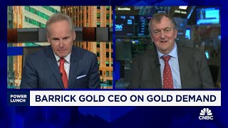 Barrick Gold CEO Here is whats driving the price of gold lately [upl. by Musetta864]