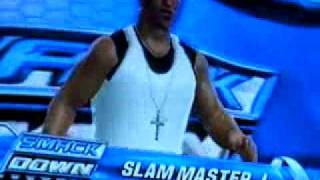 svr09 caw entrance Slam Master J  Finish new attire [upl. by Eltsyrhc791]