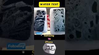 İphone 15 Pro VS Samsung S24 Ultra Water Test   shorts shortvideo short samsung iphone [upl. by Grete]