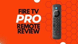 Review Amazon Fire TV Alexa Voice Remote Pro includes remote finder TV controls backlit buttons [upl. by Scammon413]