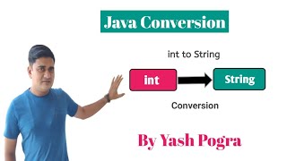 int to String java conversion  How do you convert int to string [upl. by Lynna562]