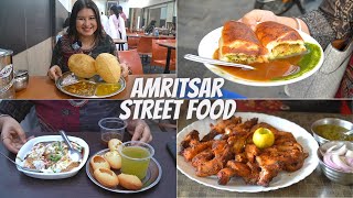 Best Amritsar Street Food  Chole Puri Tandoori Chicken Kulfa Butter Chicken amp More [upl. by Ardnal]