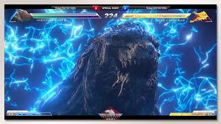 Godzilla Earth vs Void Ghidorah with Healthbars [upl. by Beau]