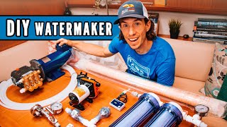 How to make water on a sailboat and how to build your own watermaker  Ryan’s tech corner 3 [upl. by Xuagram]