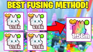 NEW BEST FUSING METHOD To Get EXOTIC PETS In Pet Simulator 99 Roblox [upl. by Okihsoy]