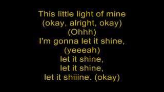 Let it Shine Lyrics From Let it Shine Movie [upl. by Ardnaiek]