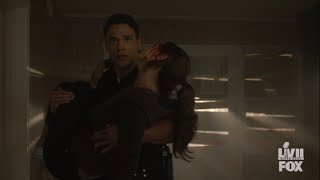 911  Lone Star 4x03  Carlos saving Iris [upl. by Snowber727]