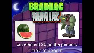 Brainiac Maniac Plants VS Zombies Remix [upl. by Ahsirak]