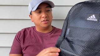 Adidas Hermosa II Mesh Backpack Review [upl. by Edlihtam]