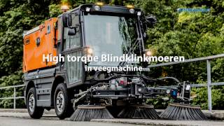 High torque blindklinkmoeren rond Monel voor in RVS [upl. by Ahtnama]