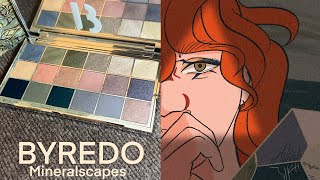 BYREDO新作コスメ ミネラルスケープ アイシャドウ パレット Mineralscape Eyeshadow Palette バイレード [upl. by Yarrum]