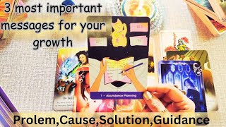 3 Most important messages for your growth  Angelic Guidance  Timeless Tarot Reading [upl. by Aleras]