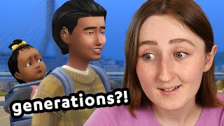 channeling generations into my new sims lets play [upl. by Eehtomit]