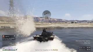 GTA Online Gunrunning Business Resupply Mission [upl. by Odlanor209]